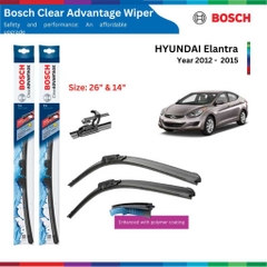 Bộ gạt mưa BOSCH Clear Advantage xe HYUNDAI Elantra đời 2006 đến nay