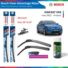 Bộ gạt mưa BOSCH AeroTwin 26" & 18" xe VINFAST VF8 đời 2022 đến nay