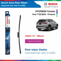 Gạt mưa sau BOSCH Aero Rear 11" 14" HYUNDAI Tucson đời xe 2015 đến nay