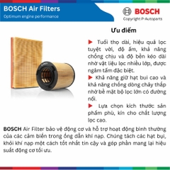 Lọc gió động cơ BOSCH Air Filter 0986AF3020 xe KIA K5 đời 2021 đến nay