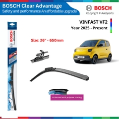 Gạt mưa Bosch xe VinFast VF2 (2025-nay) - AeroTwin / Clear Advantage Chính Hãng