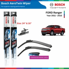 Bộ gạt mưa BOSCH AeroTwin xe FORD Ranger đời xe 2001 đến 2015