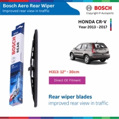 Gạt mưa sau BOSCH Rear H306 12", HONDA CR-V CRV đời xe 2018 đến 2022