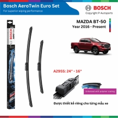 Bộ gạt mưa BOSCH AeroTwin 24" & 16" xe MAZDA BT50 đời 2013 đến nay