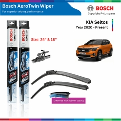 Bộ gạt mưa BOSCH AeroTwin 24" & 18" xe KIA Seltos đời 2020 đến nay