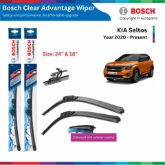 Bộ gạt mưa BOSCH AeroTwin 24" & 18" xe KIA Seltos đời 2020 đến nay