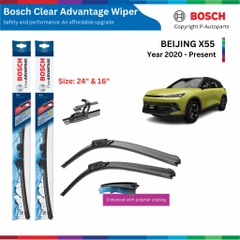 Bộ gạt mưa BOSCH AeroTwin 24" & 16" xe BEIJING X55 đời 2019 đến nay