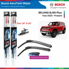 Bộ gạt mưa BOSCH AeroTwin 16" & 16" xe BEIJING BJ40 Plus đời 2020 đến nay