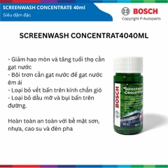 Nước Rửa Kính Ô Tô Đậm Đặc (40ml) Sạch Bóng Tối Ưu, Bảo Vệ Gạt Mưa