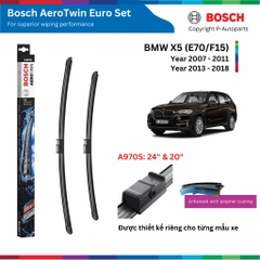 Bộ gạt mưa BOSCH xe BMW X5 (F15) đời 2013 đến nay