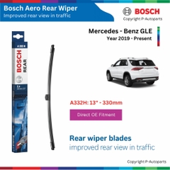 Gạt mưa sau BOSCH Aero Rear A332H 13" xe MERCEDES Benz GLE đời 2019 đến nay