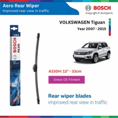 Gạt mưa sau BOSCH Aero Rear xe VOLKSWAGEN Tiguan đời 2007 đến nay