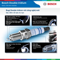 Bugi BOSCH Double Iridium cho MAZDA 3 đời 2015 đến nay