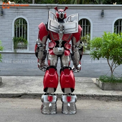 Robot Bumblebee Màu Đỏ