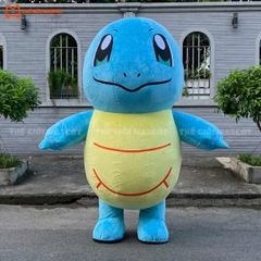 Mascot Hơi Pokemon Rùa Squirtle