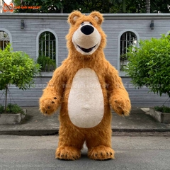 Mascot Hơi Gấu Masha