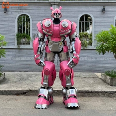 Robot Bumblebee Màu Hồng