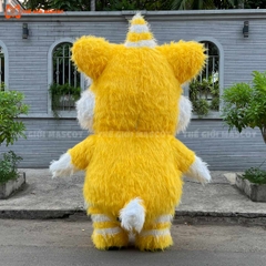 Mascot Hơi Lân Màu Vàng