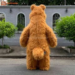 Mascot Hơi Gấu Masha