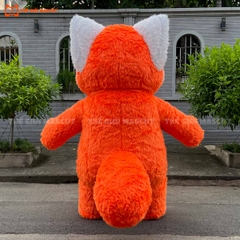 Mascot Hơi Gấu Trúc Cam