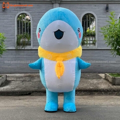 Mascot Hơi Cá Mập Mẫu 1