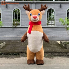 Mascot Hơi Tuần Lộc Mẫu 3