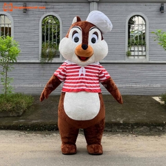 Mascot Hơi Sóc Thủy Thủ