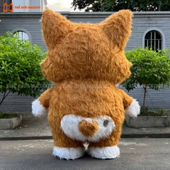 Mascot Hơi Chó Corgi