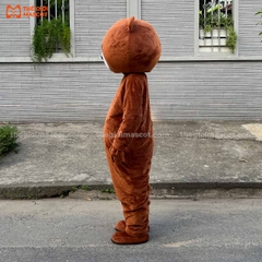 Mascot Gấu Brown
