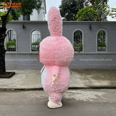 Mascot Hơi Baby Three Tai Dựng
