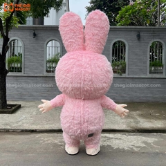 Mascot Hơi Baby Three Tai Dựng