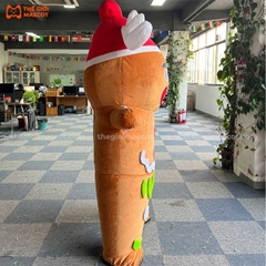 Mascot Hơi Bánh Quy Gừng
