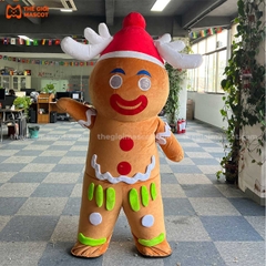 Mascot Hơi Bánh Quy Gừng