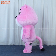 Mascot Hơi Báo Hồng Nam