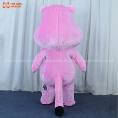 Mascot Hơi Báo Hồng Nam