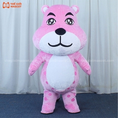 Mascot Hơi Báo Hồng Nam