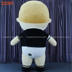 Mascot Hơi Bé Trai Khổng Lồ