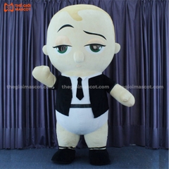 Mascot Hơi Bé Trai Khổng Lồ