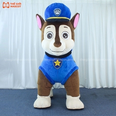 Mascot Hơi Chó Cứu Hộ Chase