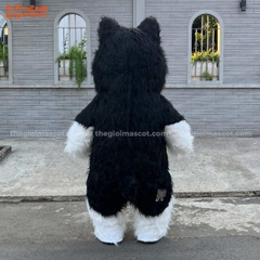 Mascot Hơi Chó Husky