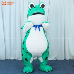 Mascot Hơi Ếch Xanh