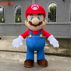 Mascot Hơi Mario Mũ Đỏ