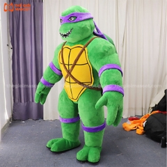 Mascot Hơi Ninja Rùa