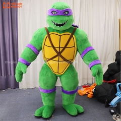 Mascot Hơi Ninja Rùa