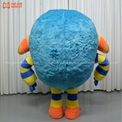 Mascot Hơi Quái Vật Một Mắt