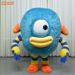 Mascot Hơi Quái Vật Một Mắt