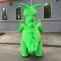 Mascot Hơi Rồng Xanh