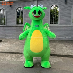 Mascot Hơi Rồng Xanh