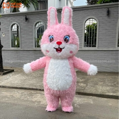 Mascot Hơi Thỏ Mẫu 1