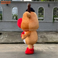 Mascot Hơi Tuần Lộc